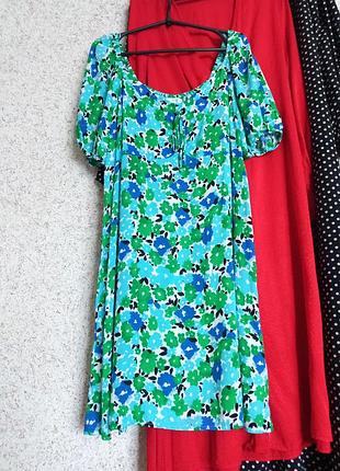 Платье платье цветочный принт узор