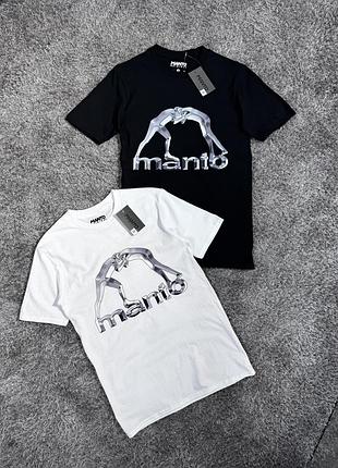 Футболка manto metal logo  комплект