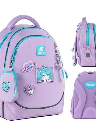 Рюкзак школьный kite education kawaii love k25-700m-6