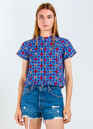Scotch&soda яскрава блуза в принт