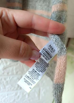 Теплый шарф 4