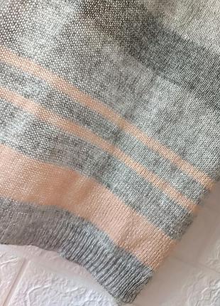 Теплый шарф 3