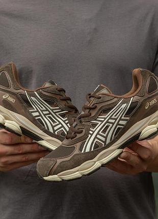 Кросівки asics nyc brown 4