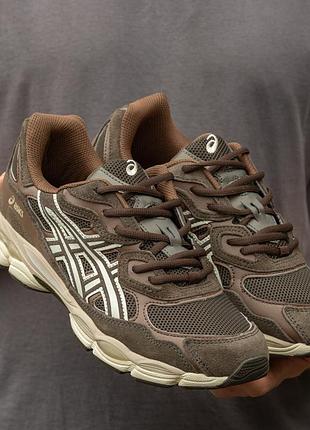 Кросівки asics nyc brown 8