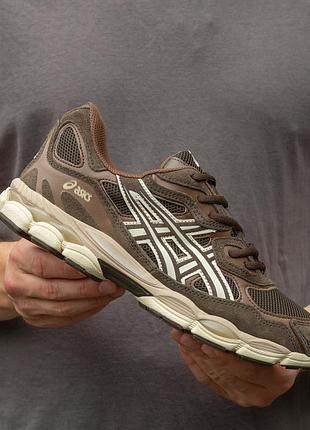 Кросівки asics nyc brown 9