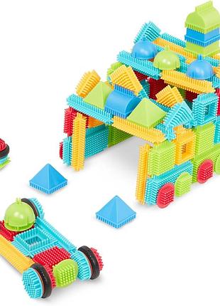 Battat конструктор бристл 112 деталей строитель bristle blocks