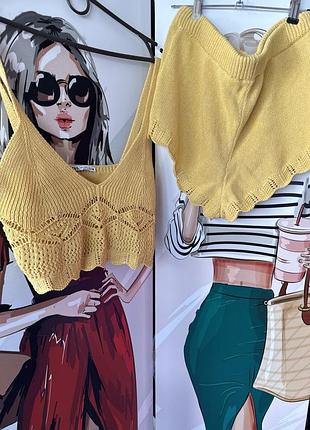 Костюм вязка zara