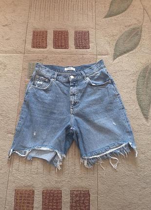 Шорты pull & bear женские жэнкиe baggy