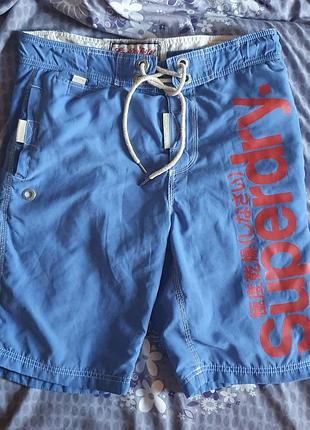 Пляжные шорты для плавания superdry япония. размер s