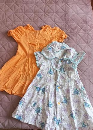 Набір літніх суконь на дівчинку 3 роки
