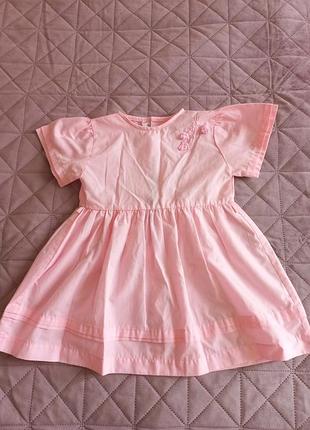 Легкое платье на девочку 98