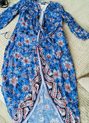 Сукня зара на запах розмір с