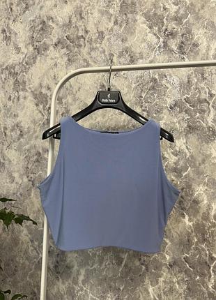Топ лавандовий еластичний топ nasty gal