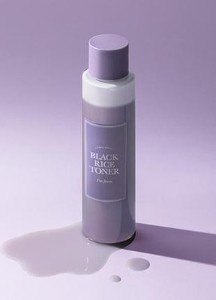 Тонер з чорним рисом i'm from black rice toner, 150 мл