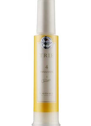 Крем-эмульсия для естественной укладки волос lebel trie emulsion 4