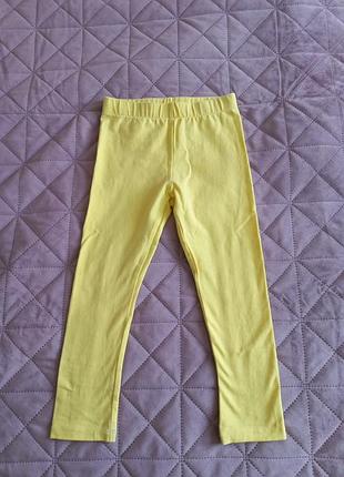 Летние леггинсы на девочку 3-4 года.
