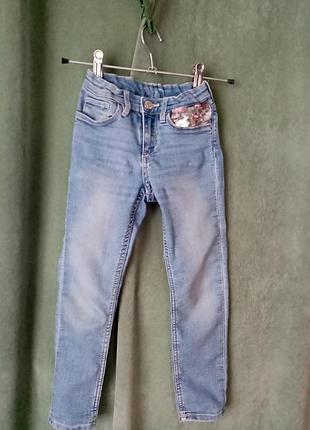 Джинсы размер 28, 30 ( 4-5 лет)