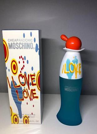 Moschino i love love туалетна вода 100 мл