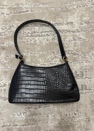 Сумочка у принт зміїна шкіра