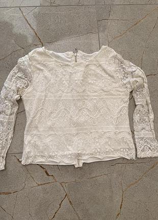 Гипюровая кофточка