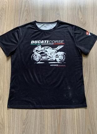 Мужская спортивная футболка ducati corse