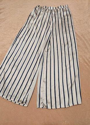 Штаны палаццо на резинке