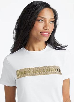 Футболка guess eco ellie logo tee, розмір l