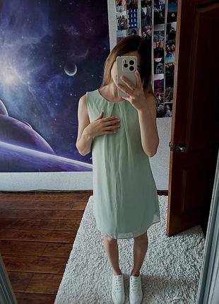 Сукня легенька на літо,на розмір 44,світло-бірюзового кольору