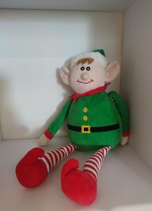Рождественский гном мягкая игрушка