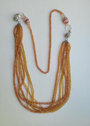 Украшения бусы колье 
красивое, в отличном состоянии