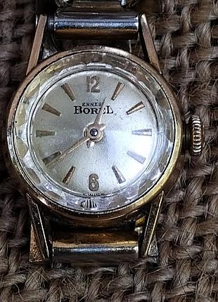 Ernest borel швейцарские часы винтаж