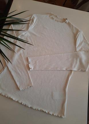Красивая базовая кофта в рубчик esmara размер s/m