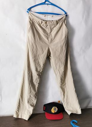 Вінтажні брюки gucci оригінал кремові
