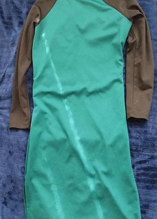 Платье женское woman fashion размер м темно-зеленое
