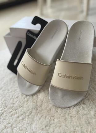 Шльопанці calvin klein оригінал