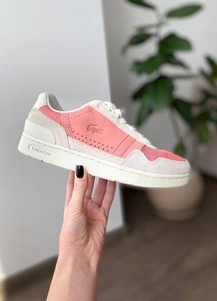 Кросівки шкіряні оригінал lacoste thrill clip рр.36