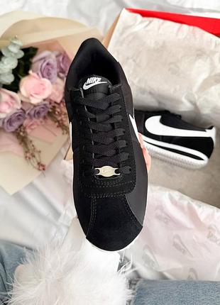 Кроссовки cortez black/white 4