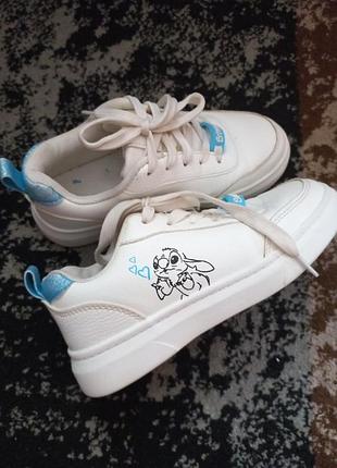 Кроссовки stitch на девочку