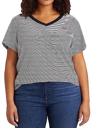 Бавовоняна футболка в смужку levis