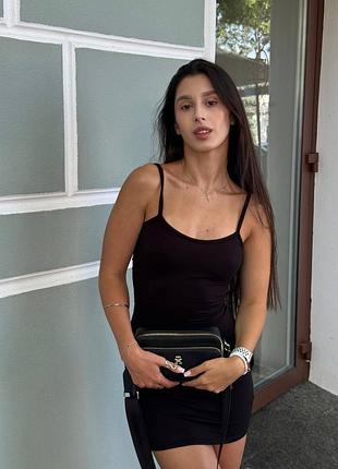 Жіноча сукня плаття літнє міні коротка на бретелях в стилі скімс skims