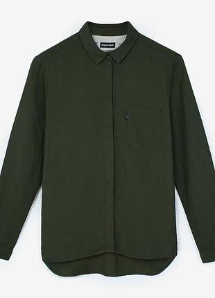 Freitag e384 женская рубашка лен и модал