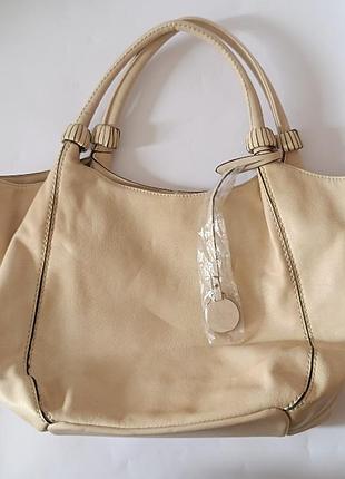 Сумка большая слоновая кость