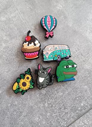 Джибитсы украшения для обуви jibbitz by crocs