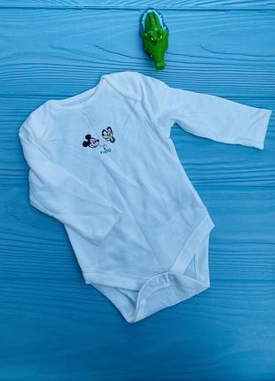 Новий боді із довгим рукавом у розмірі 74