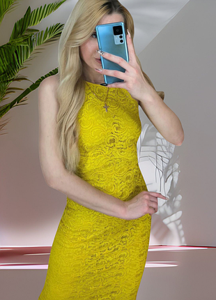 Zara сукня мереживна сукня кружевное платье платье