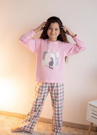 Пижама для девочки хлопковая пижамка хлопок