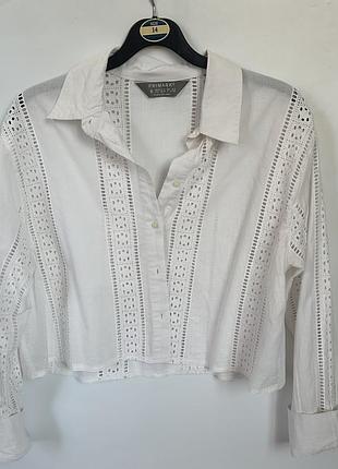 Рубашка белая