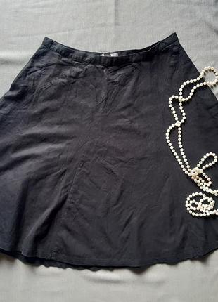 Спідниця льон/котон 100116