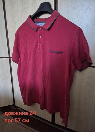 Чоловіча футболка/ поло, розмір м в хорошому стані