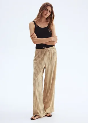 Брюки у смужку h&m